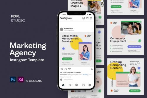 Marketing Agency Instagram Template