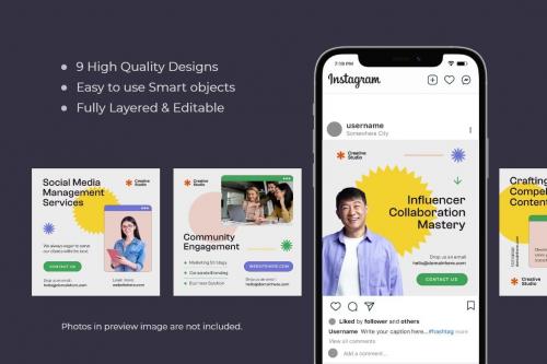 Marketing Agency Instagram Template