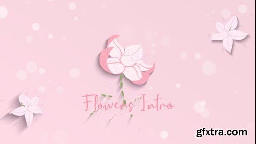 Videohive Women's Day Flowers Logo Reveal 50943675