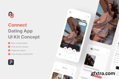 App UI Kit Design Pack 15 15xFIG