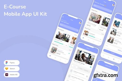 App UI Kit Design Pack 12 14xFIG