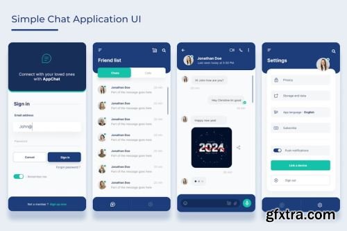 App UI Kit Design Pack 13 15xFIG