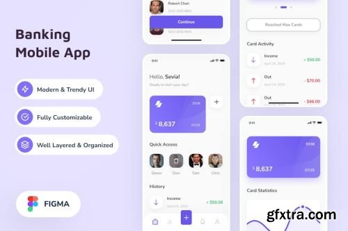 App UI Kit Design Pack 10 15xFIG