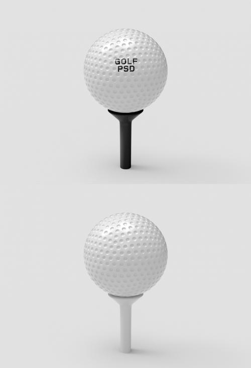 Golf Ball Mockup - 456090730