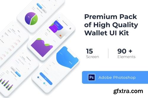 App UI Kit Design Pack 18 15xFIG