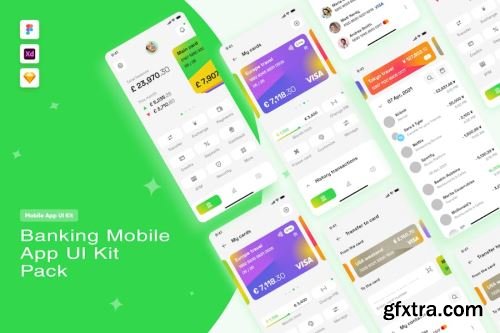 App UI Kit Design Pack 20 15xFIG