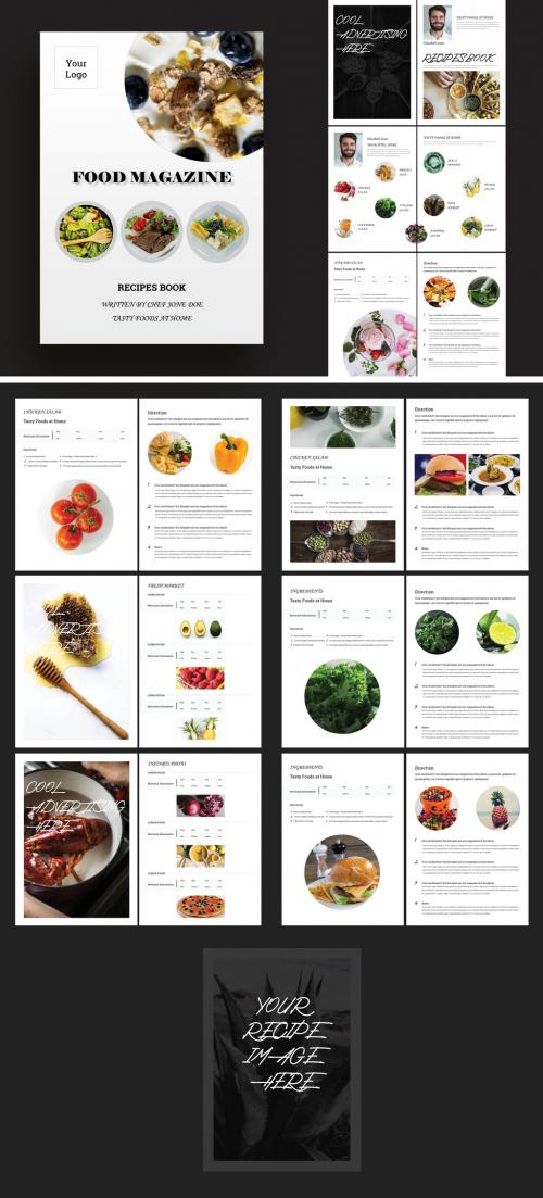 Food Magazine Layout - 456094617