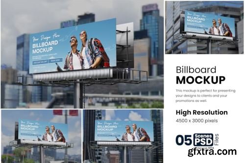 Billboard Mockup Collections 12xPSD