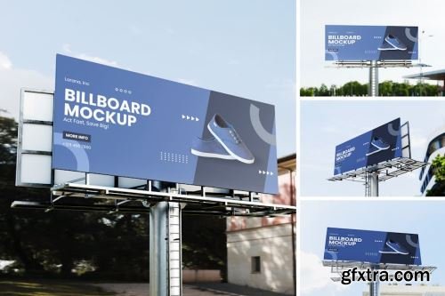 Billboard Mockup Collections 12xPSD