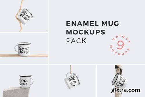 Beer Mug Mockup Collections 14xPSD