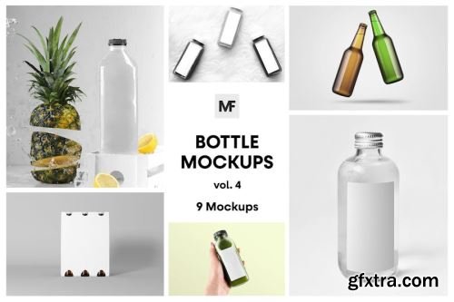 Bottle Opener Mockup Collections 15xPSD