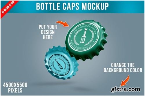 Bottle Opener Mockup Collections 15xPSD