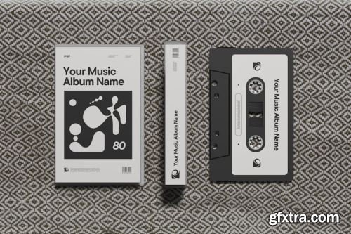 Cassette Tape Mockup Collections 13xPSD