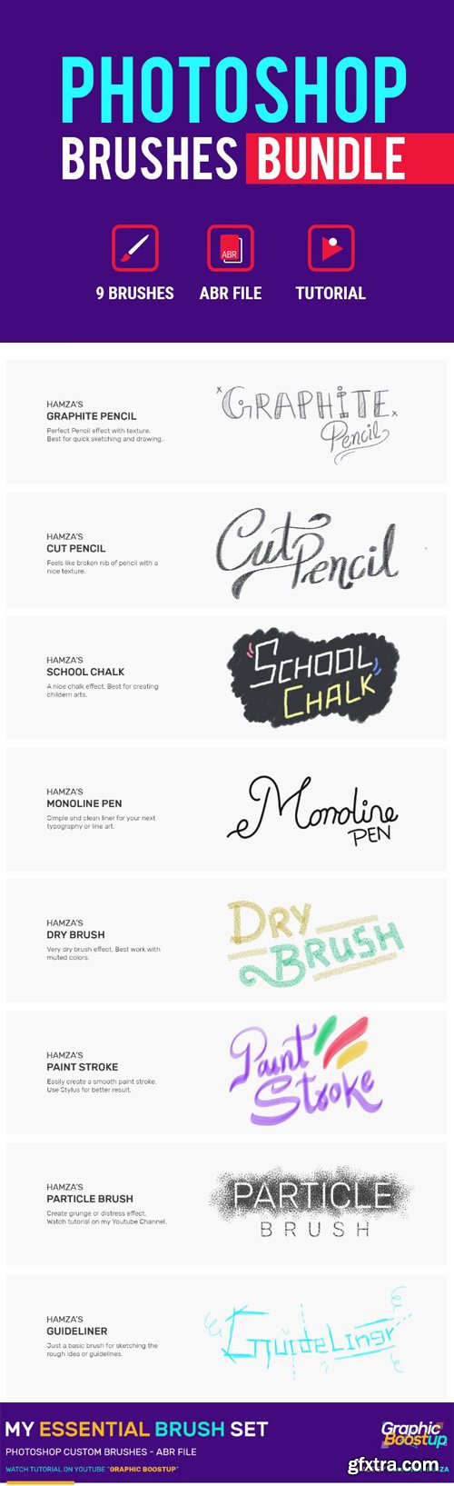 Essential Brushes Bundle for Photoshop