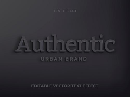 Editable Business Logo with Authentic Word - 456812708