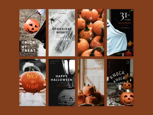 Halloween Editable Template Set for Social Stories - 456812737