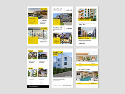 Real Estate Offer Layouts for Social Media - 456958479