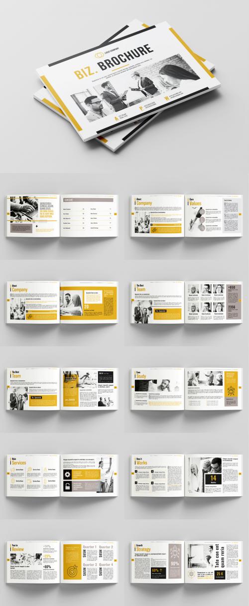 Company Profile Layout - 456960295