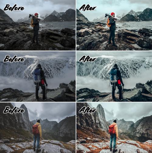 Before and After Photo Effect - 456960297