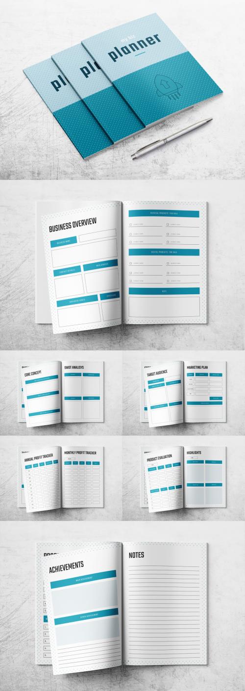 Minimal Business Planner Layout - 456960312