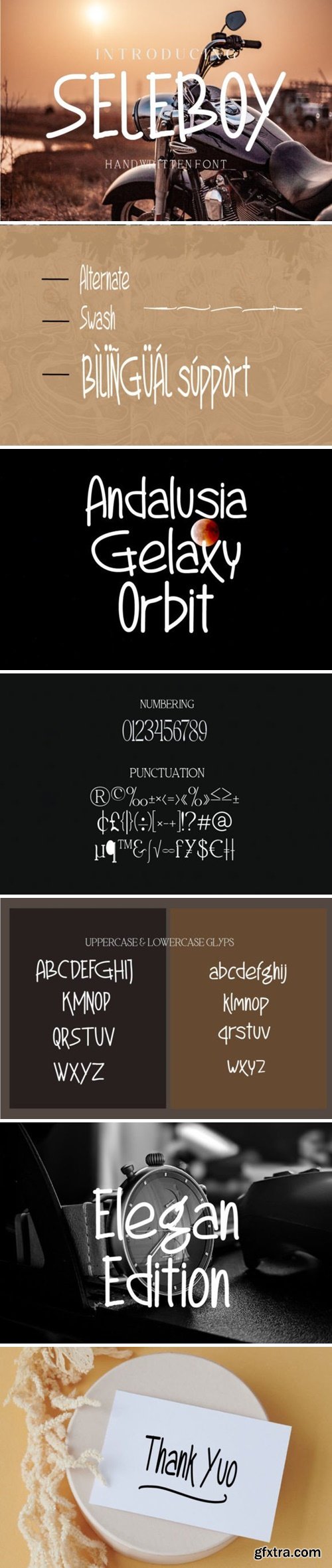 Seleboy Font