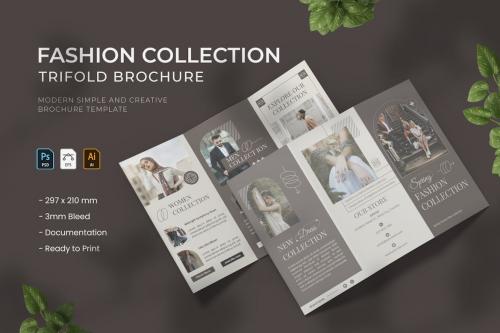 Fashion Collection - Trifold Brochure