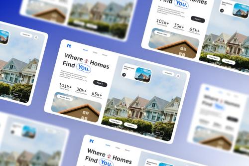 Where Home - Real Estate Hero Header