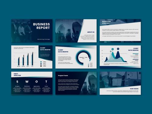 Business Presentation Editable Layouts - 457577443