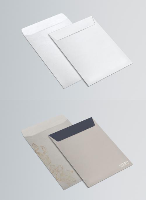 Editable Envelope Mockup Set - 457577458