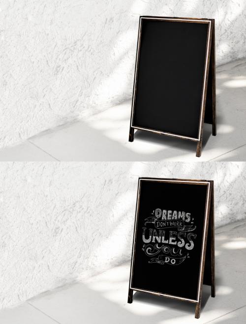 Editable Signboard Mockup for Restaurant - 457577504