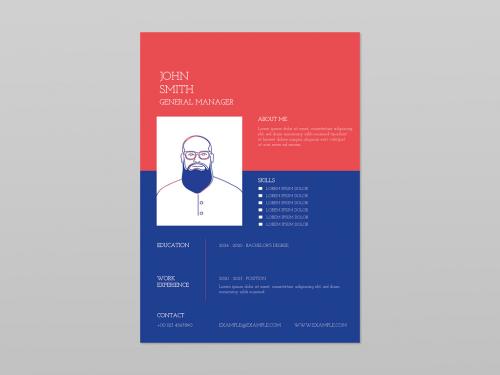 Creative Resume Editable Layout - 457577531