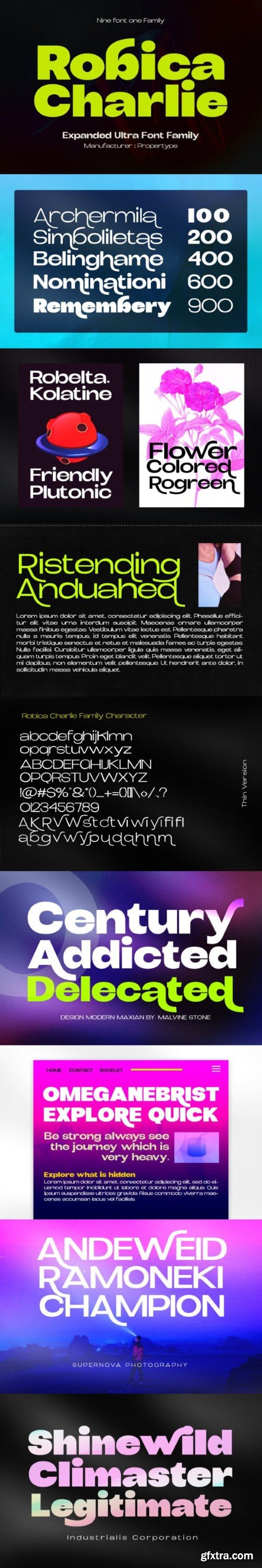 Robica Charlie Font