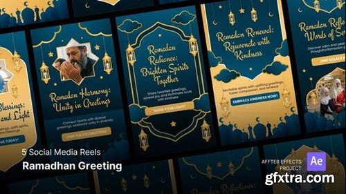 Videohive Social Media Reels - Ramadan Greeting After Effects Template 50972746