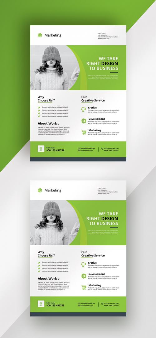 Green Business Flyer - 458354882