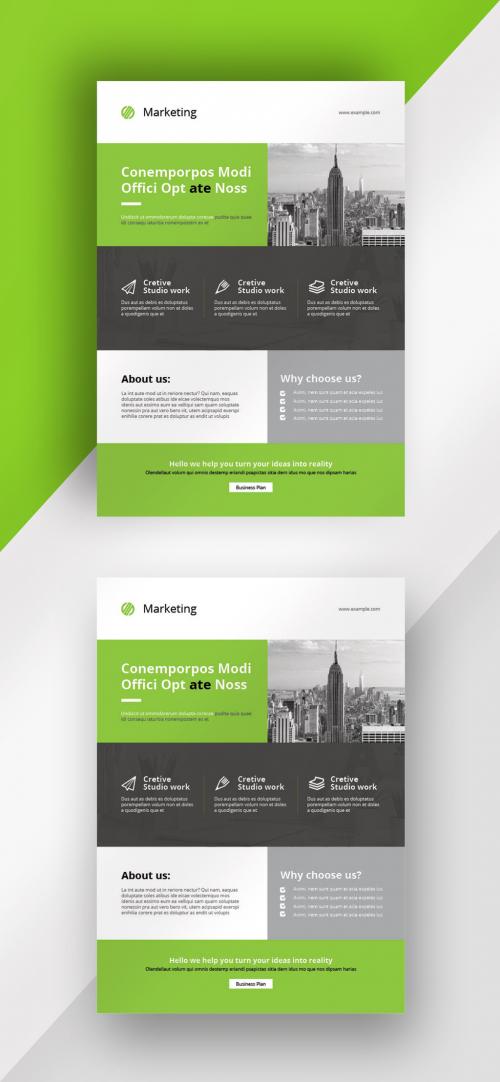 Green Business Flyer - 458354904