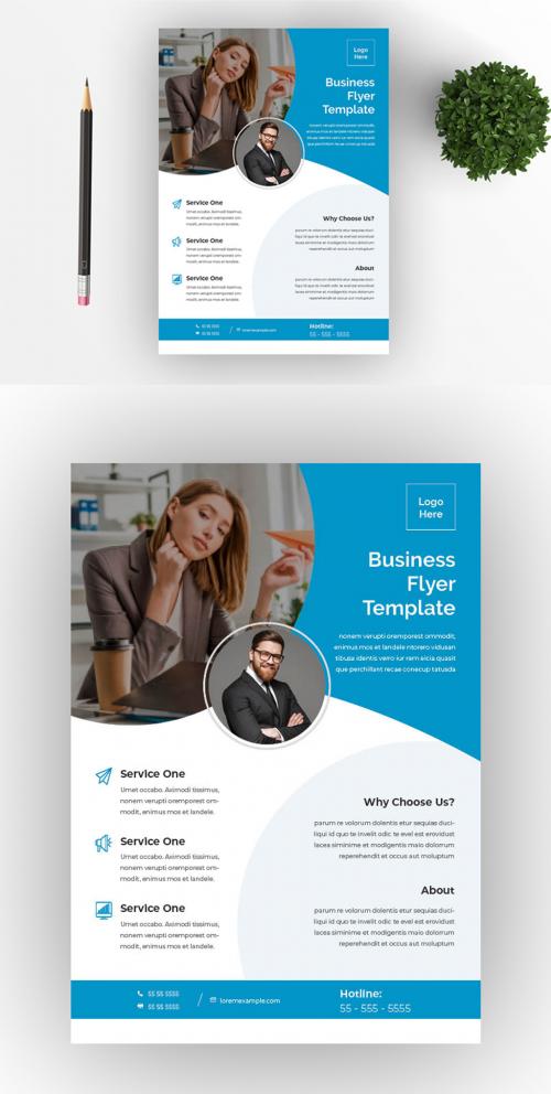 Business Flyer Template - 458354908