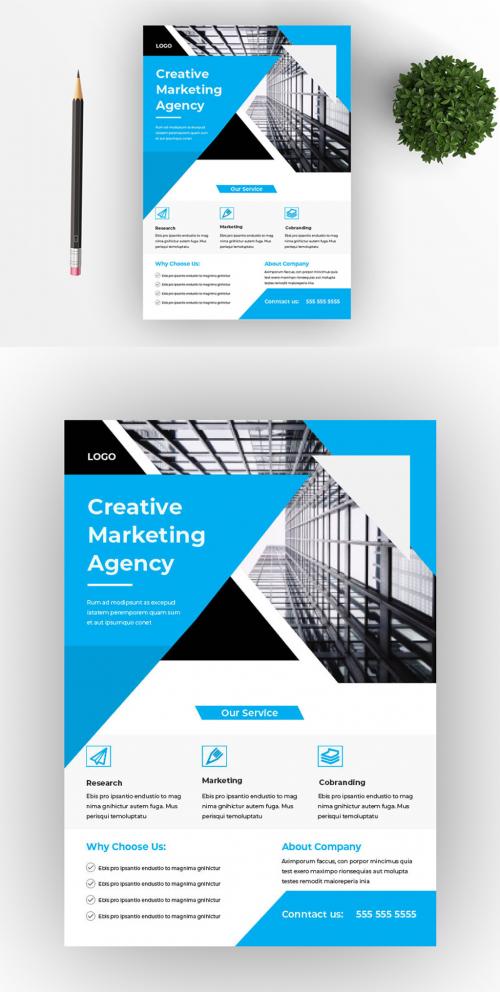 Creative Business Flyer - 458354913