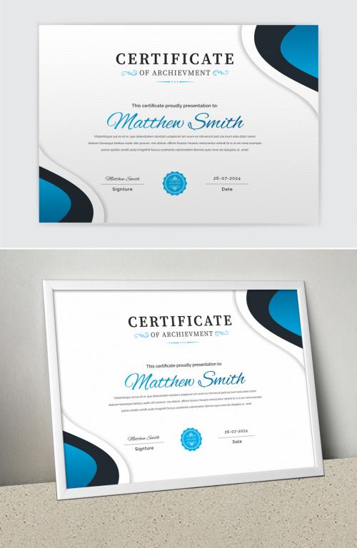 Certificate Template - 458355001