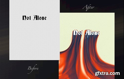 Not Alone Editable Text Effect CD9CYQ8