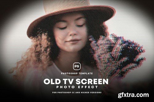 Old TV Screen Effect DMJ48VS