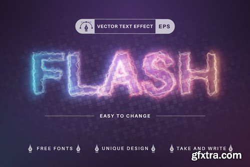 Set 10 Unicorn Editable Text Effects, Font Styles KETAX9H