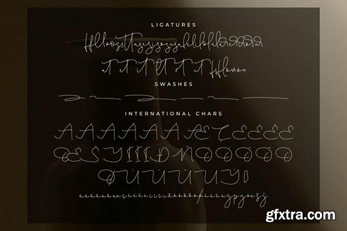 Befilmarne Monoline Elegant Script Font BPJUSZH