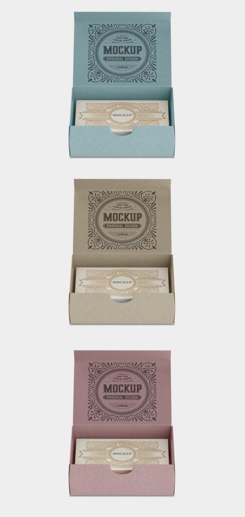 Box Card Mockup - 458570730