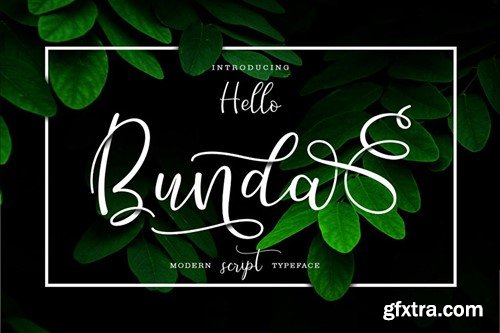 Hello Bunda Font 9FGRFVG