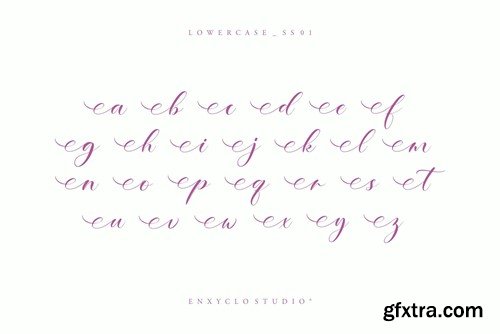 NCL Velvet Monkey - Handwritten Script Font 463WHDG