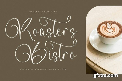 Moonttima Goldfesta Modern Handwritten Font SHTMDY2