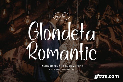 Glondeta Romantic - Wedding & Cursive Font GWY2GAK