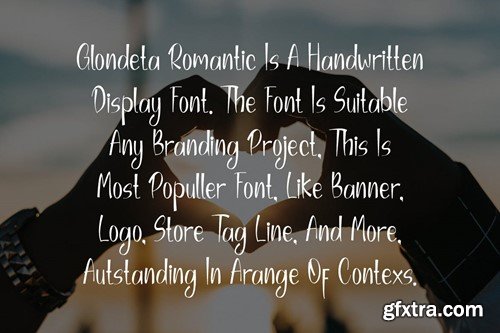 Glondeta Romantic - Wedding & Cursive Font GWY2GAK