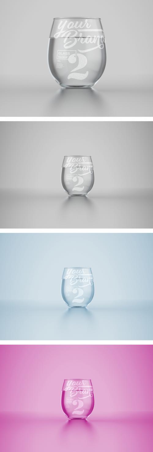 Glass with Water - 458570840