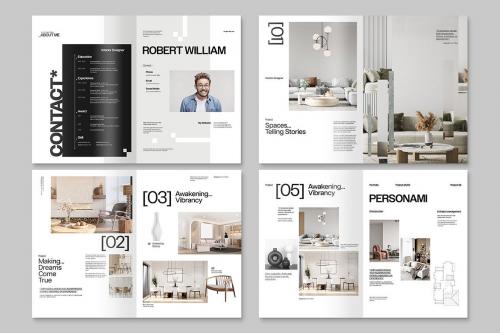 Portfolio Magazine Template